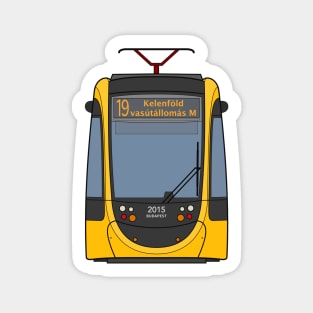 Budapest Tram Sticker